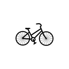 Fototapeta na wymiar Bicycle icon design template vector isolated illustration