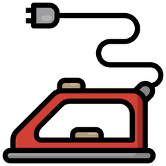 MACHINE IRON filled outline icon,linear,outline,graphic,illustration