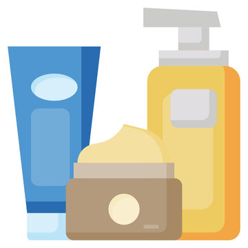 recommend clip art: SKINCARE flat icon,linear,outline,graphic,illustration