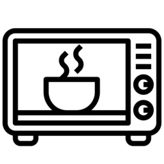 OVEN line icon,linear,outline,graphic,illustration