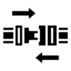 SEATBELT glyph icon,linear,outline,graphic,illustration