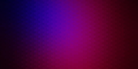 Dark Pink, Blue vector background with rectangles.