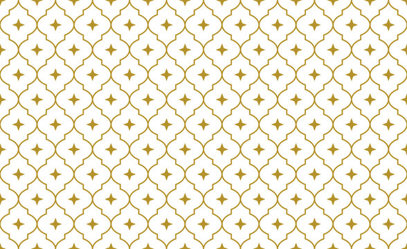 Elegant abstract floral ornament. Seamless pattern for background, wallpaper, textile printing, packaging, wrapper, etc.