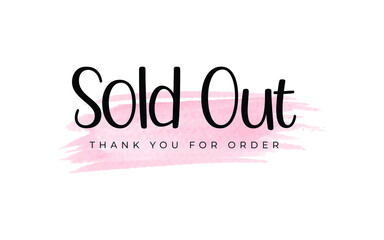 Sold out design template. Thank you