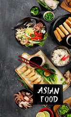 Asian food concept.