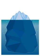氷山の一角イメージ