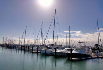 Obraz premium sailing harbor