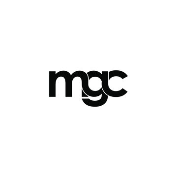mgc letter original monogram logo design