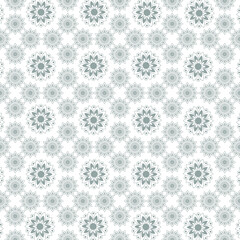 Mandala geometric pattern vector background. Gray and white texture vector in illustration graphics vector 