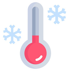 COLD flat icon,linear,outline,graphic,illustration
