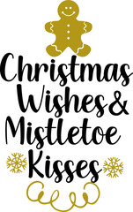 Christmas T-shirt and SVG Design
