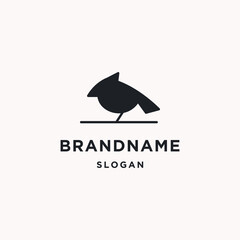 Obraz premium Bird logo icon design template