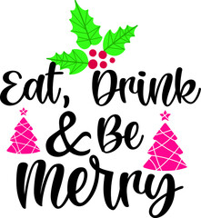 Christmas T-shirt and SVG Design
