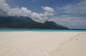 Fototapeta na wymiar Views, Beaches and Landscapes of Dinagat, Apo Islands and Camiguin Island, The Philippines.
