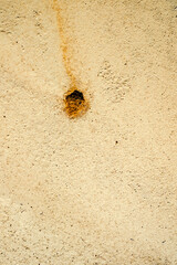 Abstract color sand texture at kaolin mine