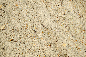 Abstract color sand texture at kaolin mine