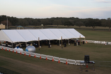 Outdoor concert at the Polo Fields in The Villages Florida