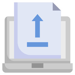 UPLOAD flat icon,linear,outline,graphic,illustration