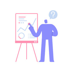 Flat modern character leaning on the wallet sends and receives money. finance, capital investment, E-payment. Business Concept illustration with man taking part in business activities