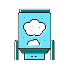 digester system color icon vector illustration