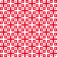 seamless pattern of georgia flag. vector illustration	