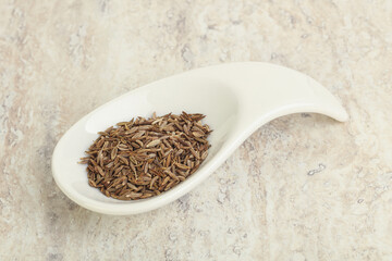 Zira seeds in the bowl