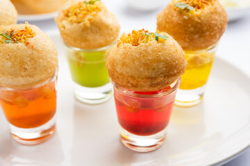 Panipuri shot or Golgappa Shots