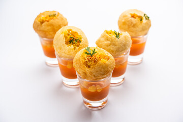 Panipuri shot or Golgappa Shots