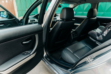 Car interior stock photo.