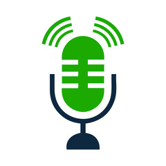 Microphone, audio, mic, mike icon. Simple vector sketch.