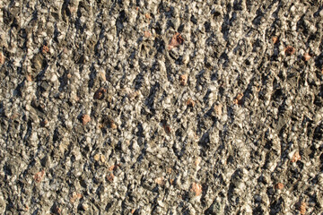 A wall made of stone. The art of the master.