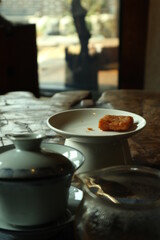 Korea traditional food in a restaurant