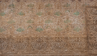 Alte Wand in Andalusien, Textur und Muster Spanien, Europa, Wandgestaltung, Hintergrund
