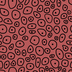 seamless pattern with circles