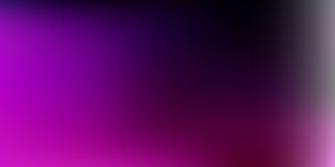 Fototapeta premium Dark purple, pink vector blurred backdrop.