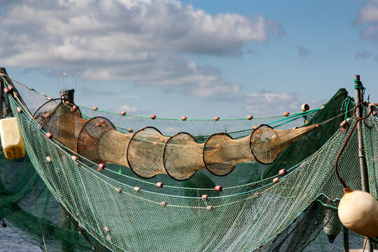 Netze der Berufsfischerei