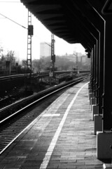 Verlassener Bahnhof