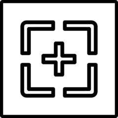 Fototapeta premium shooting-mark icon. sign design.eps