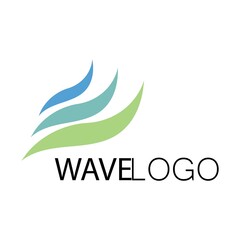 Fototapeta premium Wave Logo collection for any purpose of business, vector icon template symbol and design