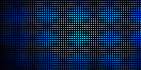 Dark BLUE vector background with spots.