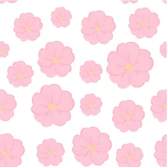 Blüten in rosa als Wiederholung, Kirschblüten, groß und klein,  © Sandra