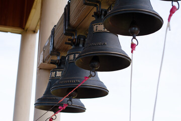 hanging bells, ringing, chapel, religion