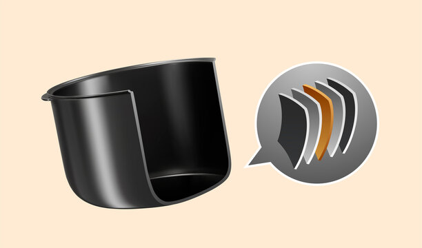 Inner pot with multilayer designs