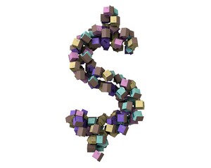 House Themed Font Dollar Sign