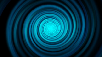 Blue soft spiral abstract background .3d rendering