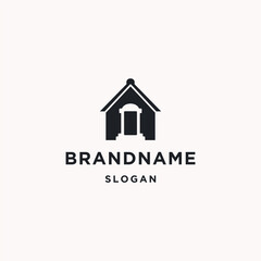 Real estate logo icon design template