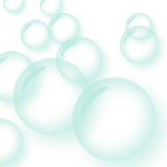 abstract background with transparent bubbles