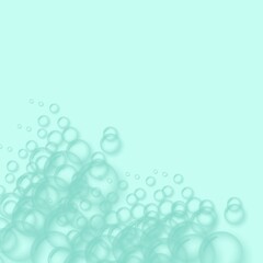 abstract background with transparent bubbles