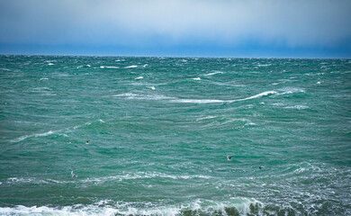 waves on the sea