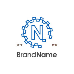 Initial N Gear Logo